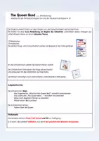 Vorschau - Bildkarten - The Queen liked ... (editierbar) - Seite 1