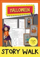 Vista previa - Unidades / Secuencias / Situaciones de Aprendizaje - HALLOWEEN Story Walk; Paseo por la galería; diferenciado (Inglés) - Portada