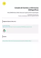Vista previa - Unidades / Secuencias / Situaciones de Aprendizaje - HALLOWEEN Story Walk; Paseo por la galería; diferenciado (Inglés) - página 1