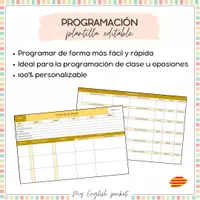 Vista previa - Para docentes: organización, planificación y formación - Plantilla para la programación de una unidad didáctica - Portada