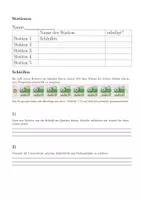 Vorschau - Arbeitsblätter - Lego Mindstorms NXT Stationenlernen Sensoren - Deckblatt