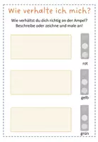 Vorschau - Arbeitsblätter - Verkehrserziehung: richtiges Verhalten und Kleidung - Seite 1