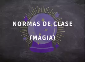 Vista previa - Decoración del aula - Normas de clase temática de la magia - Portada