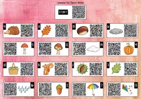 Vorschau - Arbeitsblätter - Digitale Lesespur: Ein Tag im Herbst - Seite 3