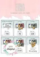 Vorschau - Spiele - Euro Lesespiel - Ich habe... Wer hat...? - Umgang mit Geld - Spiel - Deckblatt