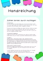 Vorschau - Fördermaterial/Inklusion - Zahlen aus Klemmbausteinen Ziffern nachbauen - Seite 1