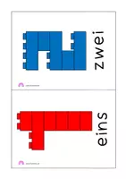 Vorschau - Fördermaterial/Inklusion - Zahlen aus Klemmbausteinen Ziffern nachbauen - Seite 2