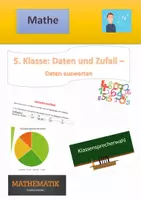 Vorschau - Stundenentwürfe - 5. Klasse - Stundenbild - Daten und Zufall - Deckblatt