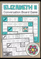 Vorschau - Spiele - Queen Elizabeth II - Conversation Board Game - Deckblatt
