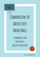 Vorschau - Spiele - Comparison of Adjectives Basketball - Comparative and Superlative - Deckblatt