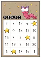 Vorschau - Stationenlernen - Mathe in Klasse 1: "BINGO - die Zahlen von 0 bis 20" - Seite 1