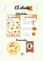 Vista previa - Manualidades / Dibujos para colorear - El otoño - Portada