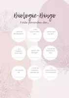 Vorschau - Spiele - Biologie - Kennlern - Bingo - Deckblatt