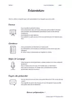 Vorschau - Arbeitsblätter - Critères pour les présentations - Richtig präsentieren (Französisch) - Seite 2