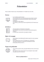 Vorschau - Arbeitsblätter - Critères pour les présentations - Richtig präsentieren (Französisch) - Seite 3