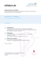 Vorschau - Stundenentwürfe - Wie das Lieblingsbuch zum Lapbook wird - Seite 1