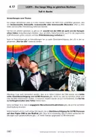 Vorschau - Stundenentwürfe - LGBTI – Der lange Weg zu gleichen Rechten - Deckblatt