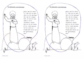 Vorschau - Mal- und Bastelvorlagen - Ostern - Jesus ist auferstanden - Seite 1