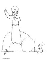 Vorschau - Mal- und Bastelvorlagen - Ostern - Jesus ist auferstanden - Deckblatt