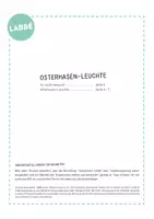 Vorschau - Mal- und Bastelvorlagen - Osterhasen-Leuchte - Seite 2