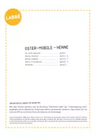 Vorschau - Mal- und Bastelvorlagen - Oster-Mobile - Henne - Seite 2