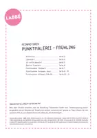Vorschau - Mal- und Bastelvorlagen - Punktmalerei - Frühling - Seite 2