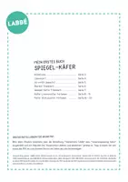 Vorschau - Mal- und Bastelvorlagen - Mein erstes Buch - Spiegel-Käfer - Seite 2
