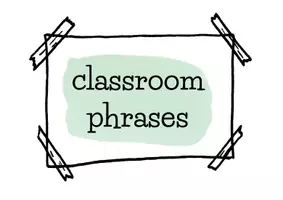 Vorschau - Merkblätter - Classroom Phrases - Seite 1