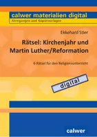 Vorschau - Arbeitsblätter - Rätsel: Kirchenjahr und Martin Luther/Reformation - Seite 1