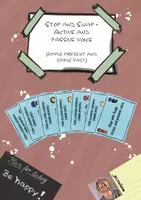 Vorschau - Spiele - Stop and Swap - Active and passive voice (simple present and simple past) 60 cards - Deckblatt