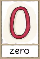Vorschau - Fördermaterial/Inklusion - Zahlen- numbers - Flashcards (Englisch) - Seite 1