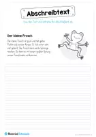 Vorschau - Arbeitsblätter - 10 Abschreibtexte: Thema Tiere - Seite 1