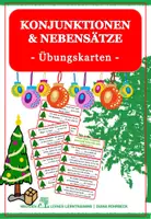 Vorschau - Merkblätter - Winter: Konjunktionen und Nebensätze - Übungskarten - Deckblatt