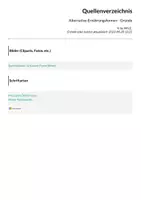 Vorschau - Arbeitsblätter - Alternative Ernährungsformen - Gründe - Seite 1