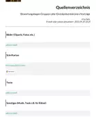 Vorschau - Arbeitsblätter - Bewertungsbogen Gruppen oder Einzelpräsentationen/Vorträge - Seite 1