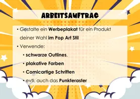Vorschau - Arbeitsblätter - Kunst Pop Art (AB, Lösung, Arbeitsauftrag & Bewertungsraster) - Seite 3