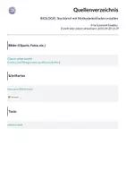 Vorschau - Arbeitsblätter - BIOLOGIE: Steckbrief mit Methodenleitfaden erstellen - Seite 1