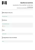 Vorschau - Arbeitsblätter - Literaturtest zu "Vor uns das Meer" von Alan Gratz - Seite 1