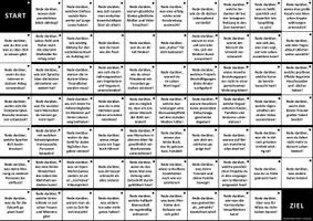 Vorschau - Spiele - Brettspiel: Gesprächsthemen (Konversation mit „Rede darüber, …!“) (Version 1) - Deckblatt
