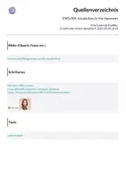 Vorschau - Arbeitsblätter - ENGLISH: Vocabulary_In the classroom - Seite 1
