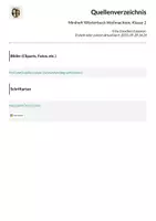 Vorschau - Arbeitsblätter - Miniheft Wörterbuch Weihnachten, Klasse 2 - Seite 1