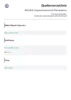 Vorschau - Aufgabenkarten - BIOLOGIE: Organisationskarten für Mikroskopieren - Seite 1