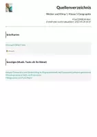Vorschau - Stundenentwürfe - Wetter und Klima 1: Klasse 5 Geographie - Seite 1
