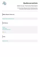 Vorschau - Arbeitsblätter - Städte in Europa - Wachsendes Materialpaket - Seite 1
