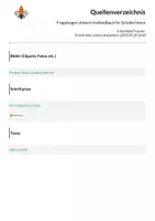 Vorschau - Arbeitsblätter - Fragebogen Unterrichstfeedback für Schüler/innen - Seite 1