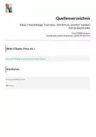 Vorschau - Stundenentwürfe - Küste 5: Nachhaltiger Tourismus - Soll Amrum "autofrei" werden? (Lehrprobenstunde) - Seite 1