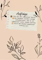 Vorschau - Arbeitsblätter - Fehlerhafter Lebenslauf - Deckblatt