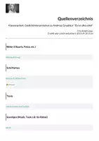 Vorschau - Test - Klassenarbeit: Gedichtinterpretation zu Andreas Gryphius' "Es ist alles eitel" - Seite 3