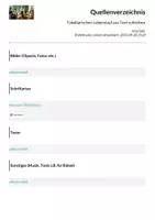 Vorschau - Arbeitsblätter - Tabellarischen Lebenslauf aus Text schreiben (Übung) - Seite 1