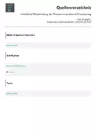 Vorschau - Präsentationen/Tafelbilder - Inhaltliche Wiederholung der Themen Investition & Finanzierung - Seite 1